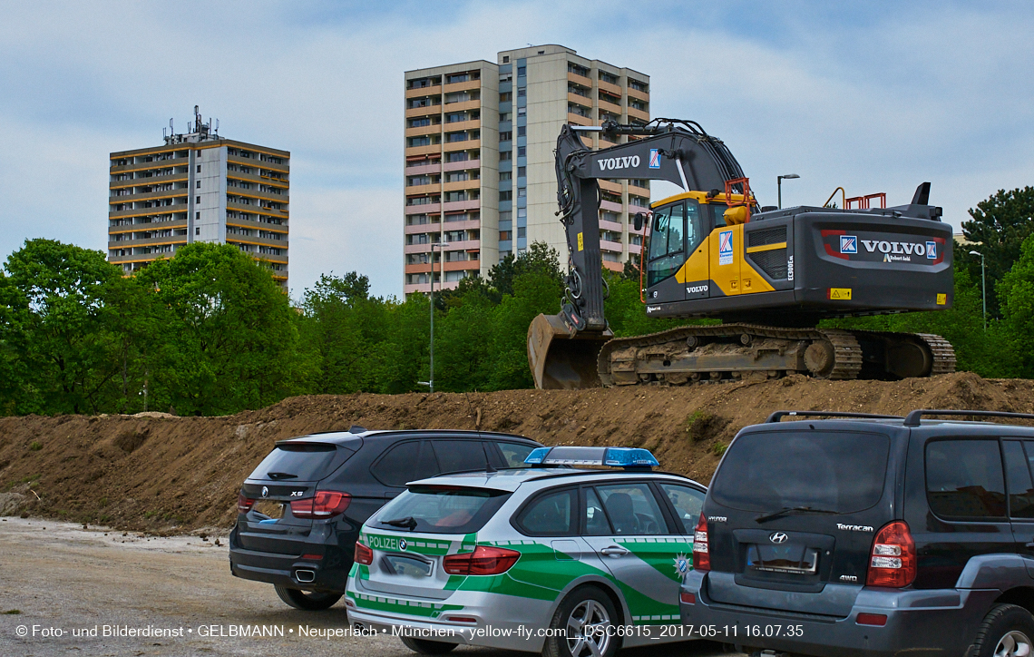 11. Mai 2017 - Grundsteinlegung für die LOGE und dem Kulturquadrat in Neuperlach